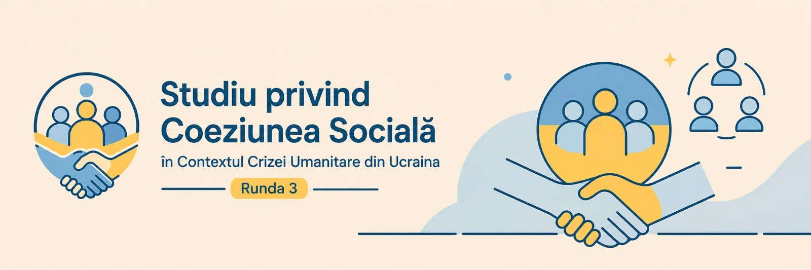Studiu privind coeziunea socială în contextul crizei umanitare din Ucraina, runda 3