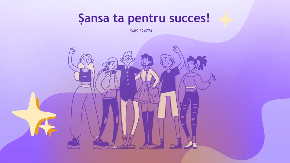 Șansa ta pentru succes!