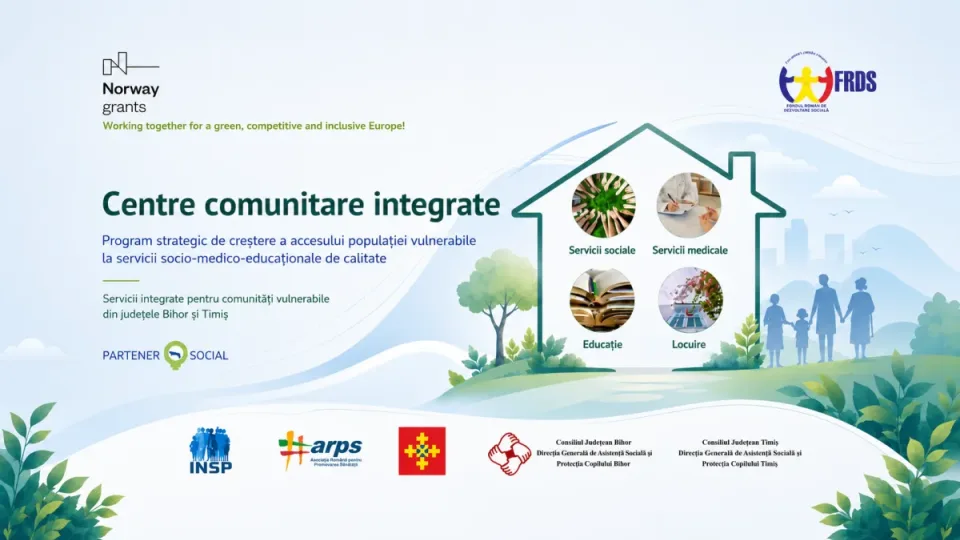 Centre comunitare integrate – Program strategic de creștere a accesului populației vulnerabile la servicii socio-medico-educaționale de calitate