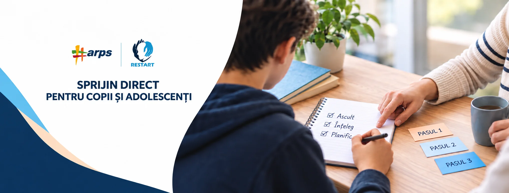 RESTART încheie componenta de sprijin direct pentru copii și adolescenți